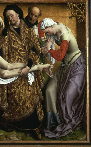 Rogier v.d.Weyden, Deposition, detail à Rogier van der Weyden