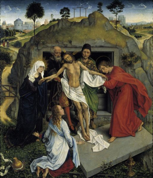 Rogier v.d.Weyden /Lamentation of Christ à Rogier van der Weyden