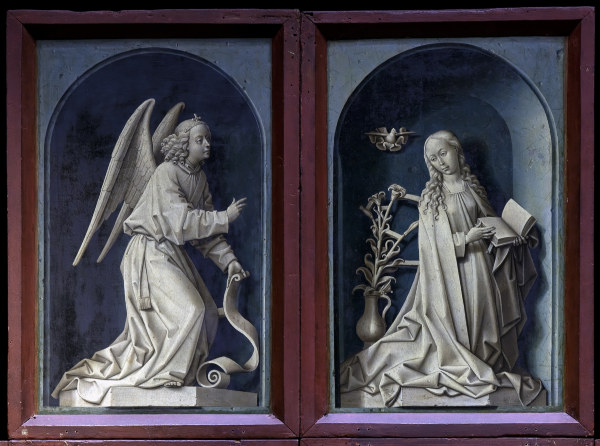 R.van der Weyden, The Annunciation à Rogier van der Weyden