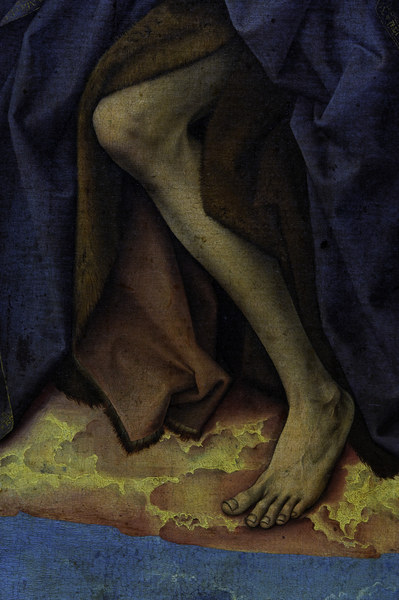 R.v.d.Weyden, John the Baptist s foot à Rogier van der Weyden