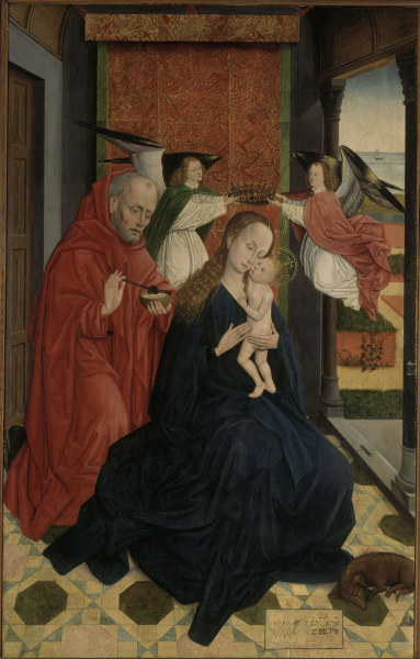 R.v.d.Weyden school, Holy Family à Rogier van der Weyden