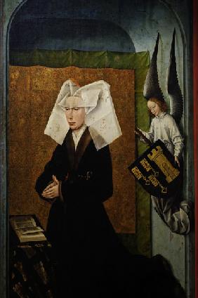 R.van der Weyden, Donor portrait Rolin