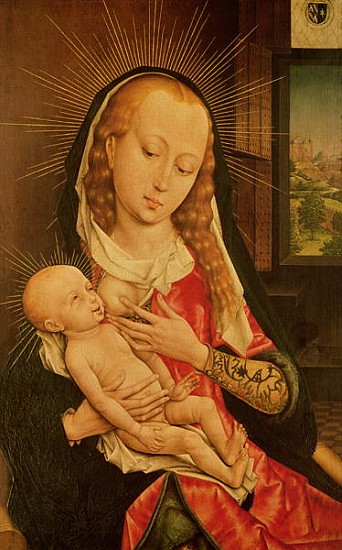Virgin and Child à Rogier van der Weyden