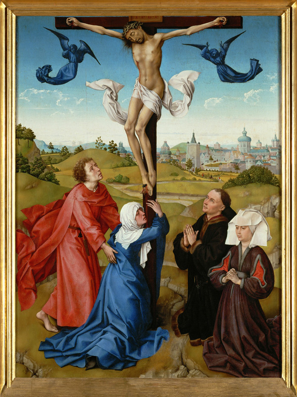 The Crucifixion (The Crucifixion Triptych) à Rogier van der Weyden