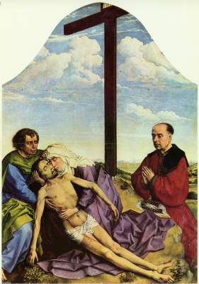 pleurer le Christ à Rogier van der Weyden