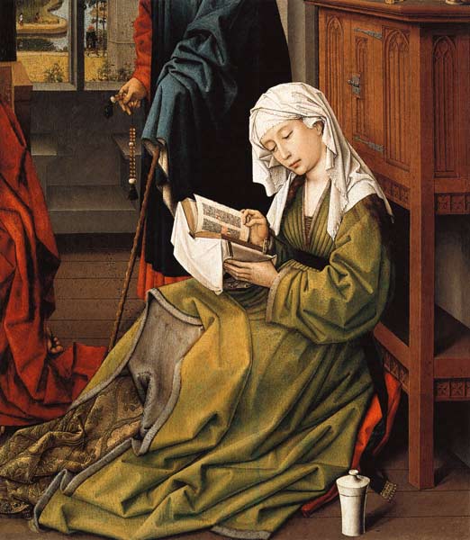 Sainte Magdelaine lisant. à Rogier van der Weyden