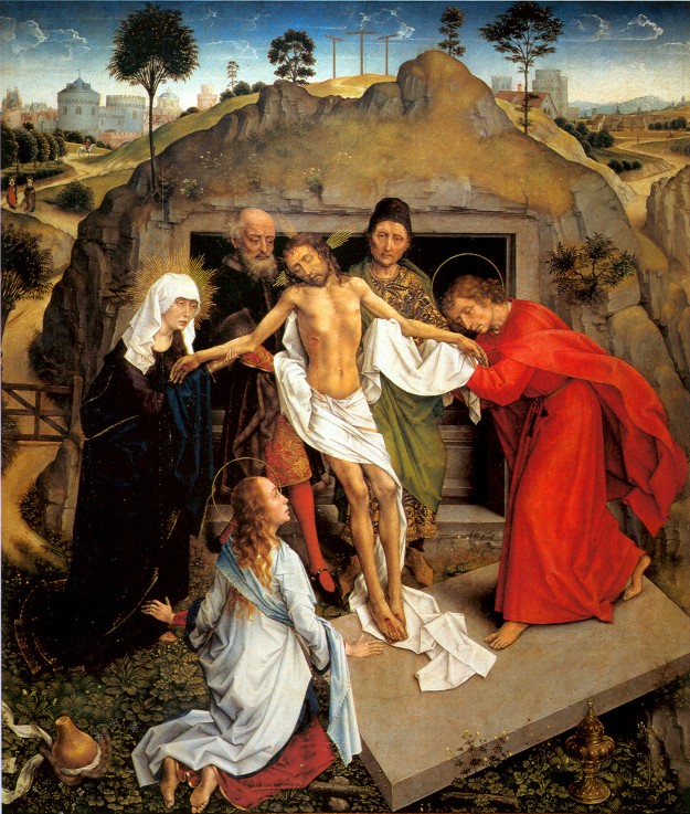 The Entombment of Christ à Rogier van der Weyden