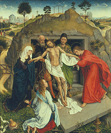 Grablegung Christi à Rogier van der Weyden