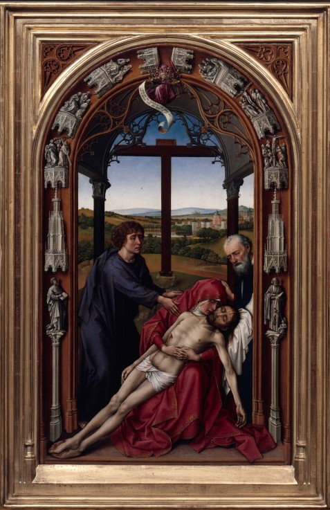The Altar of Our Lady (Miraflores Altar) à Rogier van der Weyden