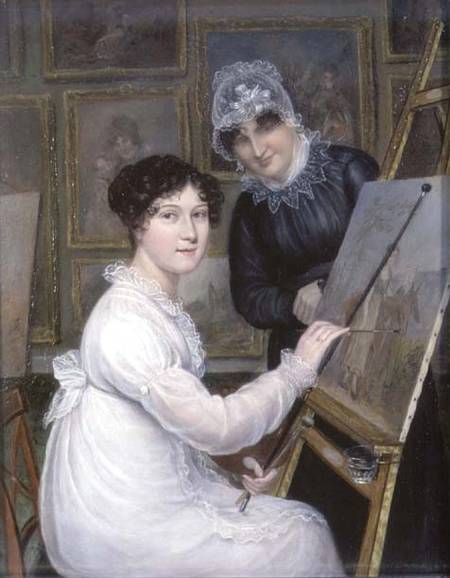 The Artist and her Mother à Rolinda Sharples