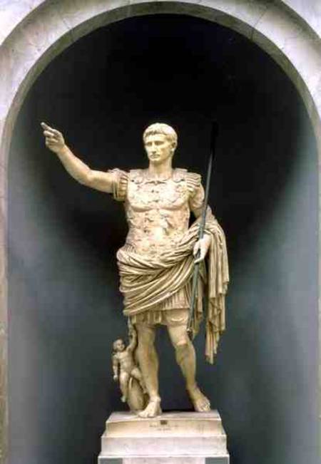 Augustus of Prima Porta à Romain