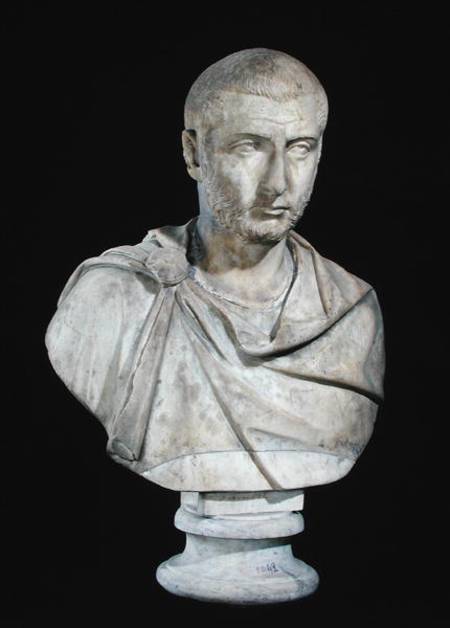Bust of Emperor Gallineus (c.213-268) à Romain