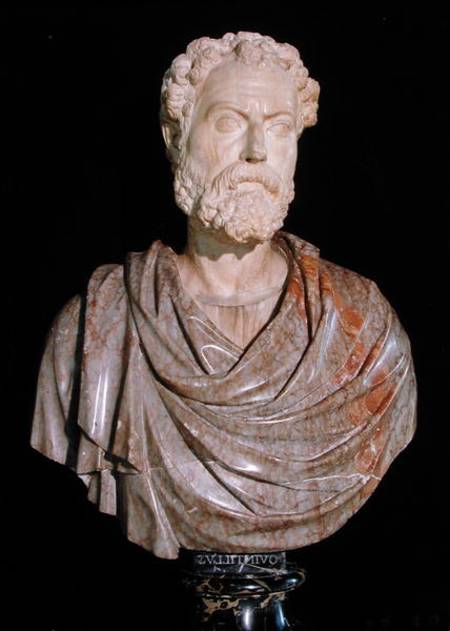 Bust of Marcus Fabius Quintilianus (35-95BC) à Romain