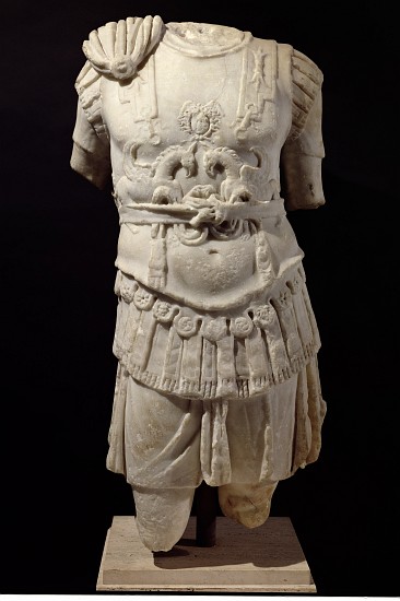 Loricate Torso, late 2nd century AD à Romain