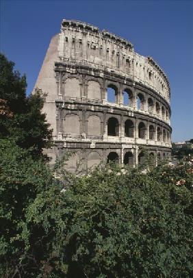 The Colosseum, built 70-80 AD (colour photo) 