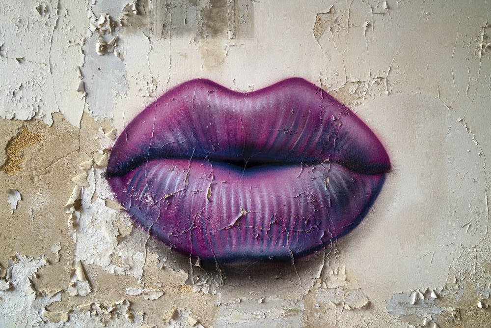 Lips on the Wall à Roman Robroek
