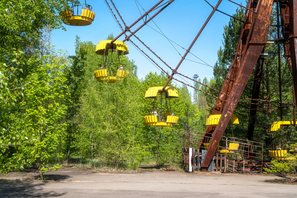 Chernobyl Ferris Wheel à Roman Robroek