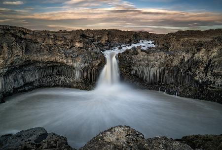 Aldeyjarfoss Waterfall North Iceland