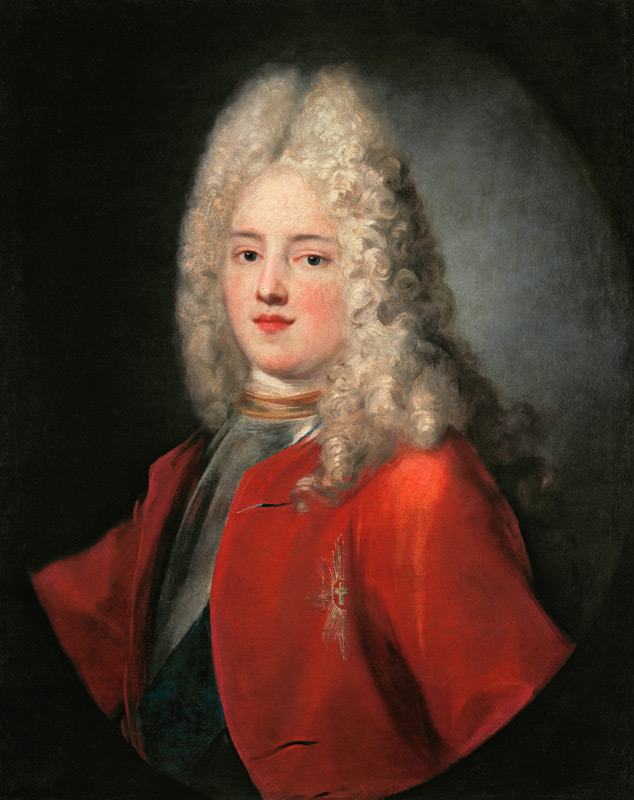 Portrait of Augustus III of Poland à Rosalba Giovanna Carriera