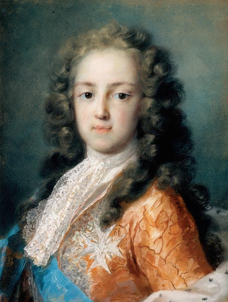 Louis XV of France (1710-1774) as Dauphin à Rosalba Giovanna Carriera