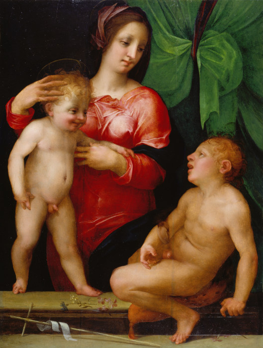 Madonna and Child with the Infant St. John à Rosso Fiorentino