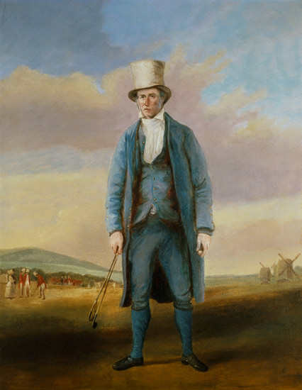 `Old Alick`, Alick Brotherton (1756-1840) the Holemaker of Royal Blackheath Golf Club à R.S.E Gallen
