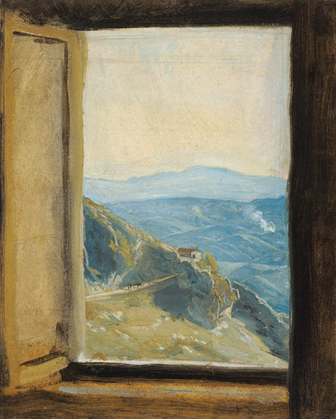 View of Campania à Rudolf Friedrich Wasmann