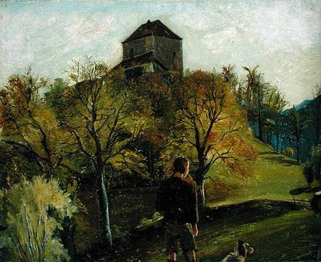 The Zenoburg in the Tyrol à Rudolf Friedrich Wasmann