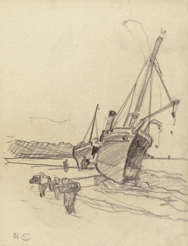 Stranded steamboat à Rudolf Gudden