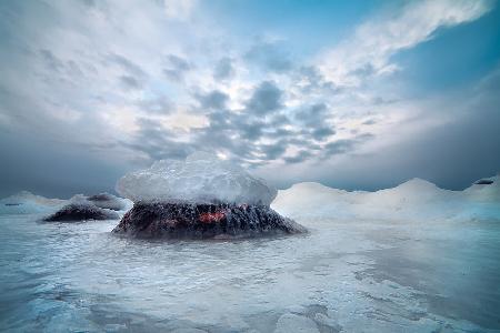 The ice tower