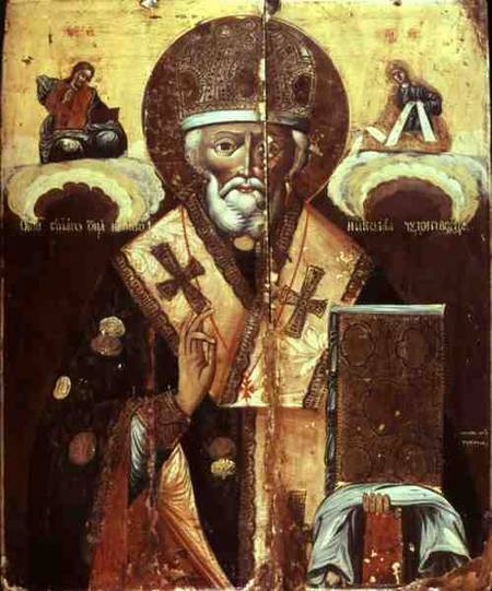 Icon of St. Nicholas the Miracle Worker à Russe