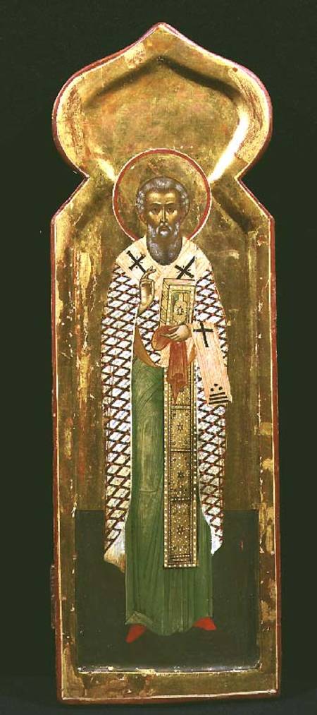St. Gregory of Palamas, icon à École russe