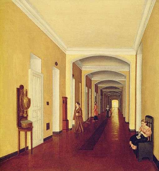 Interior in the Golitsyn Hospital, c.1840 à École russe