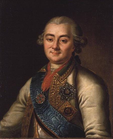 Portrait of Count Alexei Grigorievich Orlov (1737-1808) à École russe