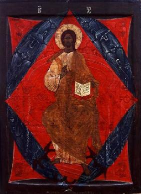 Christ in Majesty (tempera on panel)