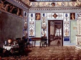 Neo-Classical Etruscan Breakfast Room