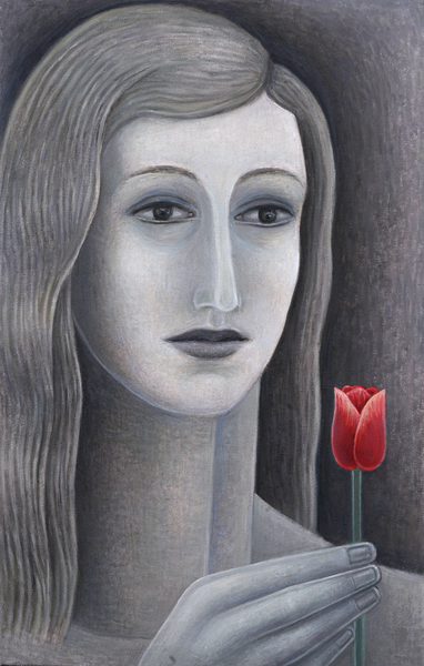 Girl with Tulip à Ruth  Addinall