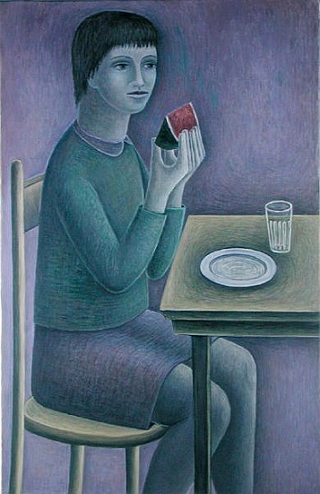 Watermelon, 2002 (oil on canvas)  à Ruth  Addinall