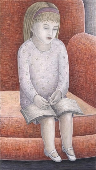 Wee Reader, 2005 (oil on canvas)  à Ruth  Addinall