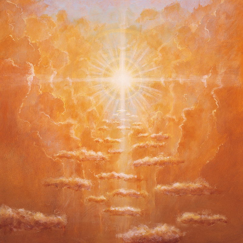 Radiance (acrylic on canvas)  à S. Cook