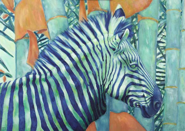 Zebra à Sabine Oel-Cocco