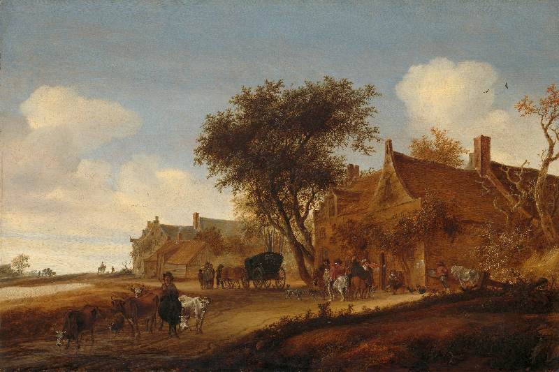  à Salomon van Ruysdael