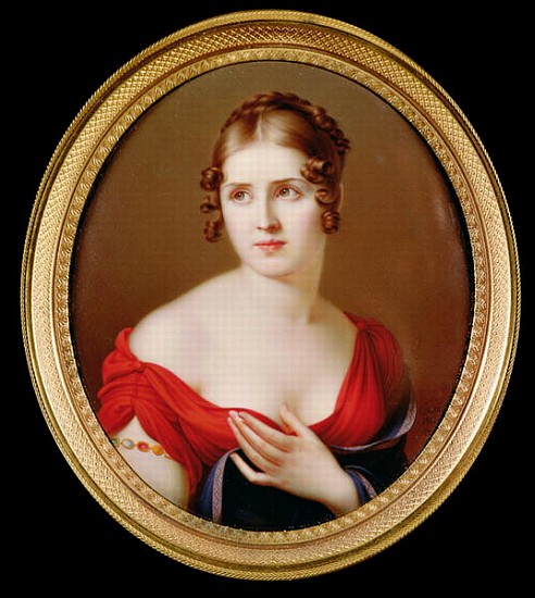 ''The Beautiful Greek'', Marie Pauline Bonaparte, Princess Borghese à Salomon Guillaume Counis