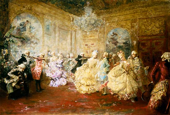 Balle rococo. à Salvador Barbudo-Sánchez