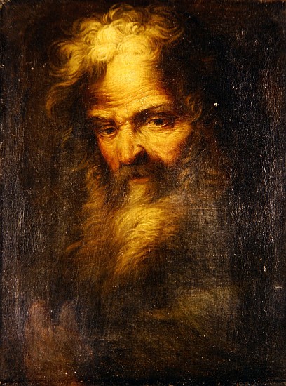 Bearded prophet à Salvator Rosa