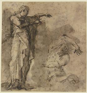 Study for "Christ Exorcising a Demon"