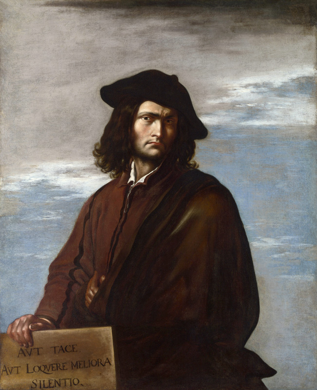 Philosophy (Self-Portrait) à Salvatore Rosa