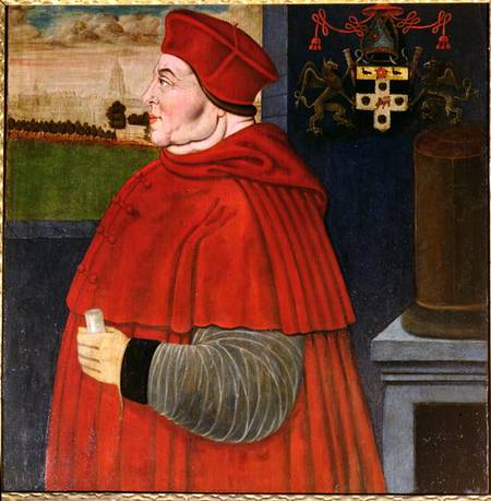 Portrait of Thomas Wolsey (c.1475-1530) à Sampson Strong