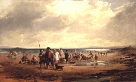 Children Playing on a Beach à Samuel Bough