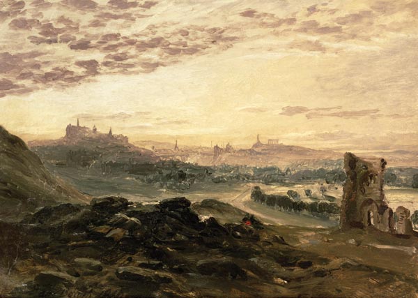 A Panoramic View of Edinburgh à Samuel Bough